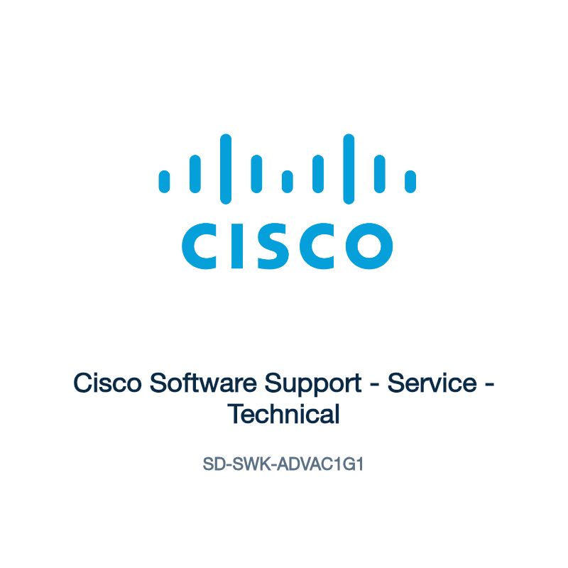 SD-SWK-ADVAC1G1: Cisco Software Support