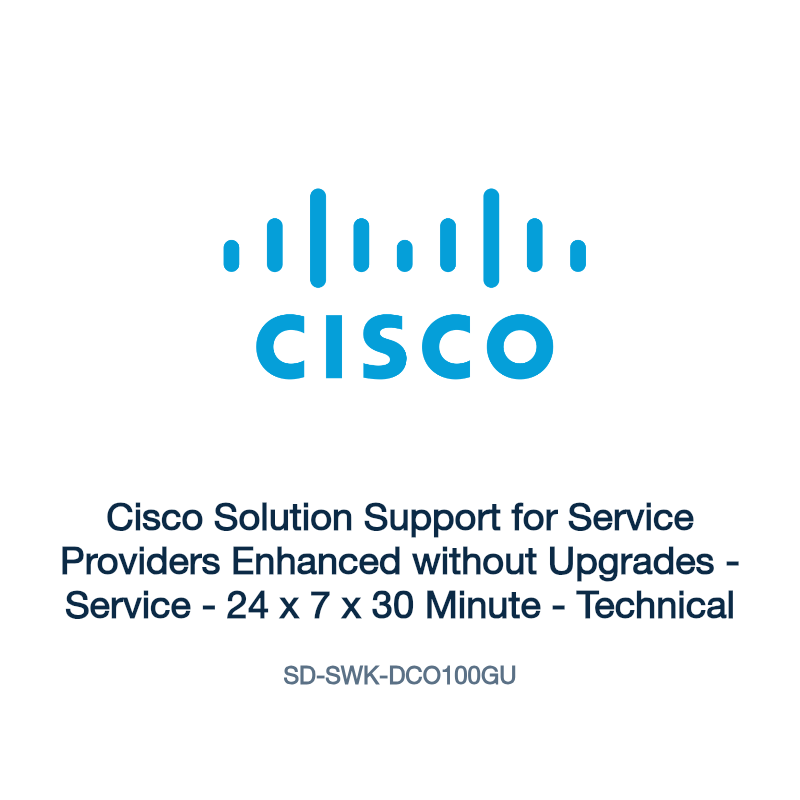 SD-SWK-DCO100GU: Cisco Solution Support for Service Providers Enhanced without Upgrades