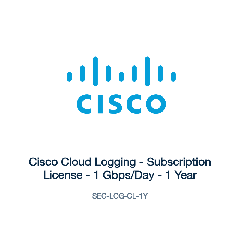 SEC-LOG-CL-1Y: Cisco Cloud Logging