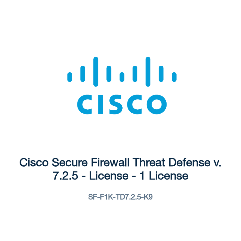SF-F1K-TD7.2.5-K9: Cisco Secure Firewall Threat Defense v. 7.2.5