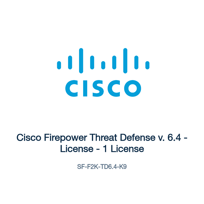 SF-F2K-TD6.4-K9: Cisco Firepower Threat Defense v. 6.4