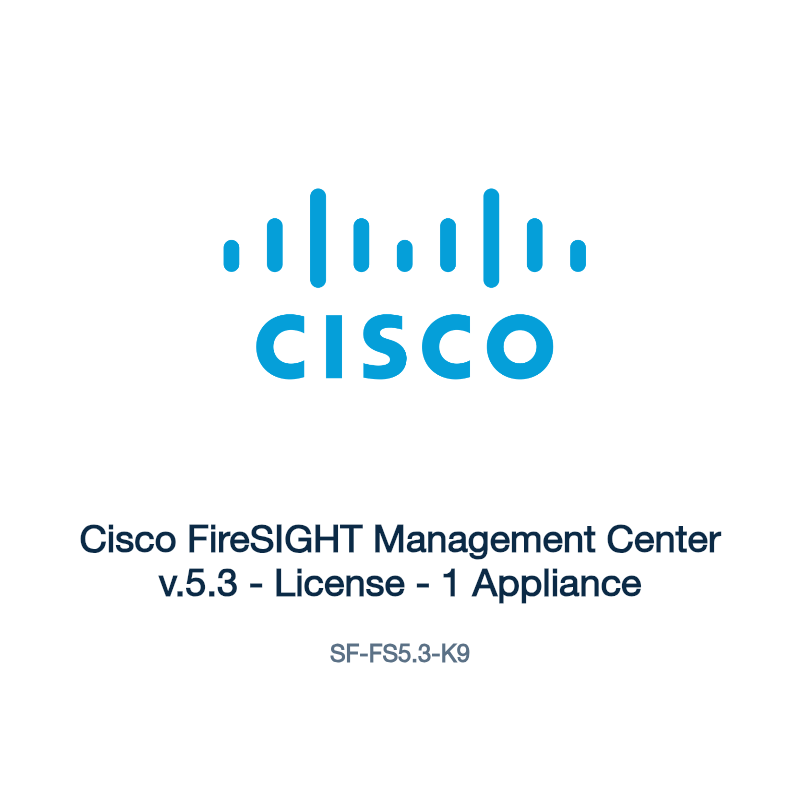 SF-FS5.3-K9: Cisco FireSIGHT Management Center v.5.3