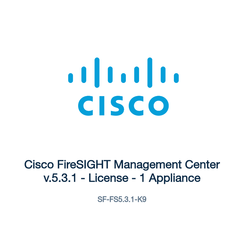 SF-FS5.3.1-K9: Cisco FireSIGHT Management Center v.5.3.1