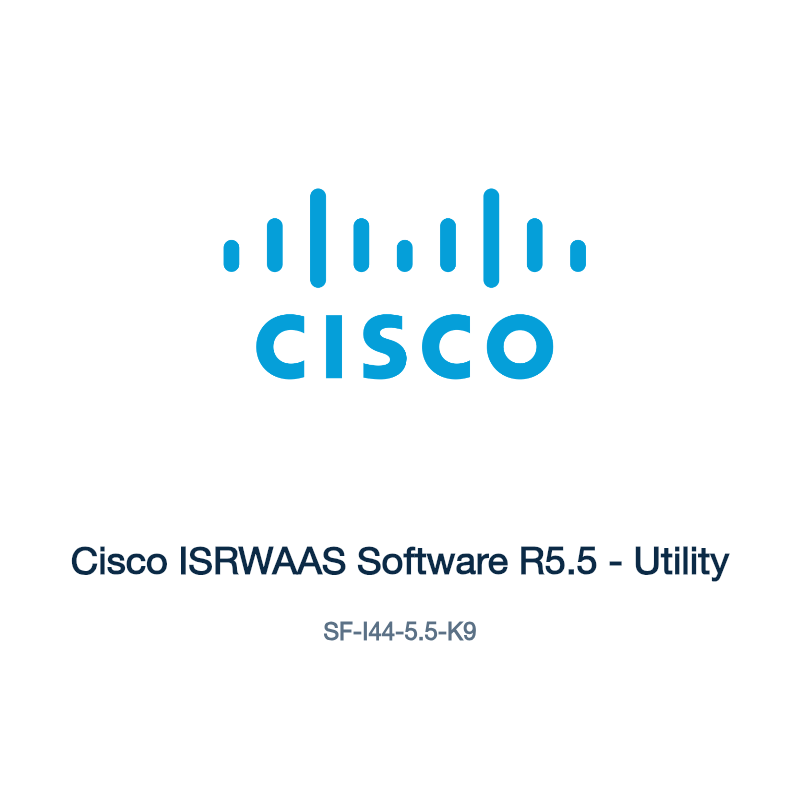 SF-I44-5.5-K9: Cisco ISRWAAS Software R5.5