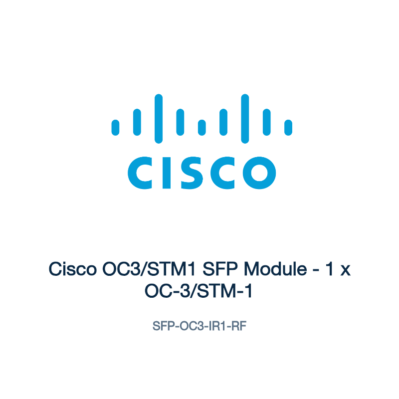 SFP-OC3-IR1-RF: Cisco OC3/STM1 SFP Module