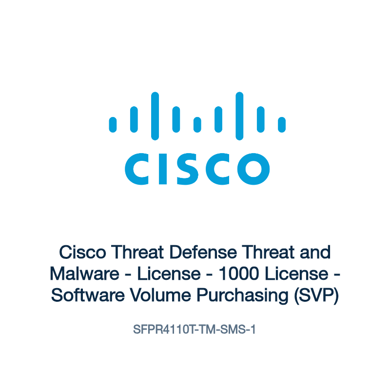 SFPR4110T-TM-SMS-1: Cisco Threat Defense Threat and Malware