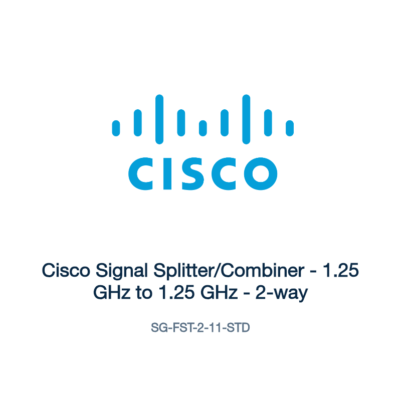 SG-FST-2-11-STD: Cisco Signal Splitter/Combiner