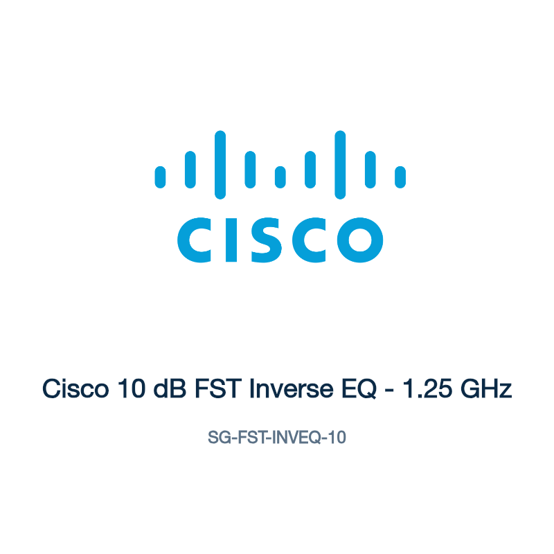 SG-FST-INVEQ-10: Cisco 10 dB FST Inverse EQ