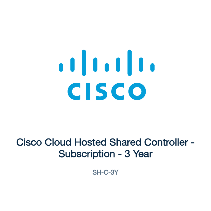SH-C-3Y: Cisco Cloud Hosted Shared Controller