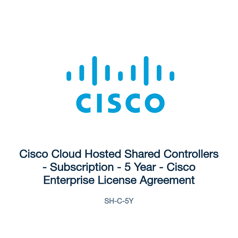SH-C-5Y: Cisco Cloud Hosted Shared Controllers