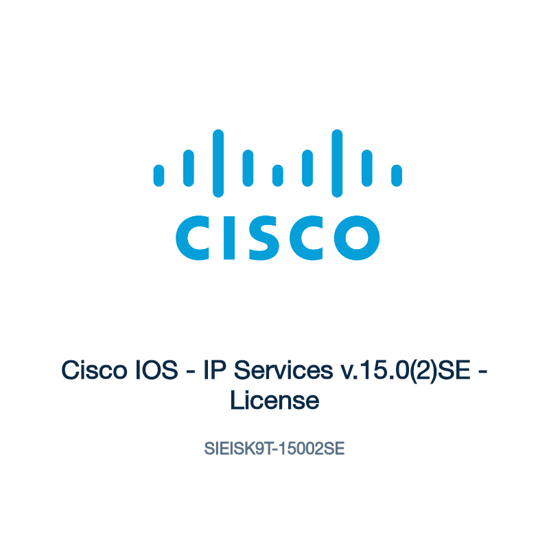 SIEISK9T-15002SE: Cisco IOS - IP Services v.15.0(2)SE - License