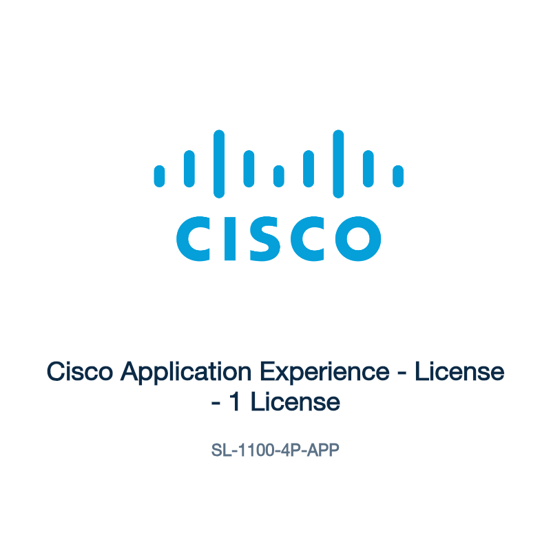 SL-1100-4P-APP: Cisco Application Experience