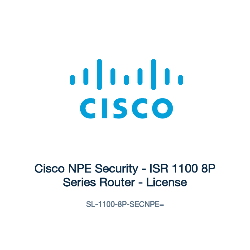 SL-1100-8P-SECNPE=: Cisco NPE Security