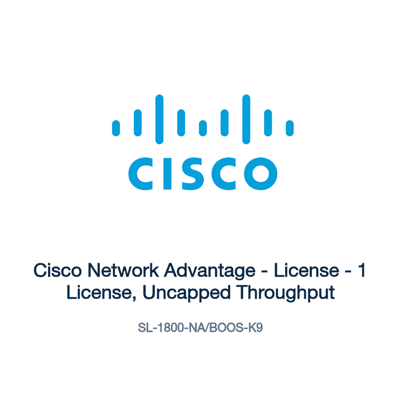 SL-1800-NA/BOOS-K9: Cisco Network Advantage