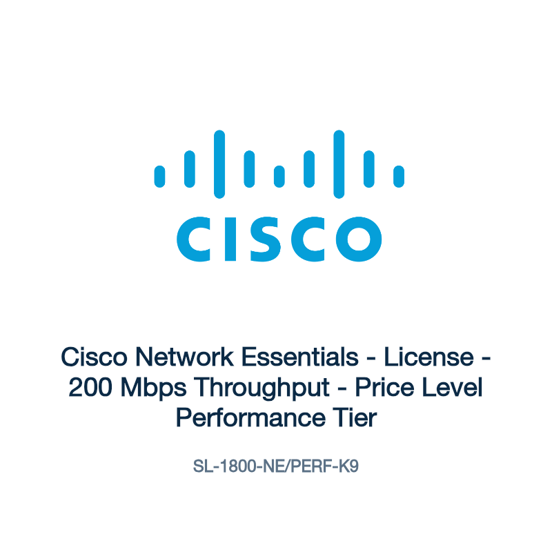 SL-1800-NE/PERF-K9: Cisco Network Essentials