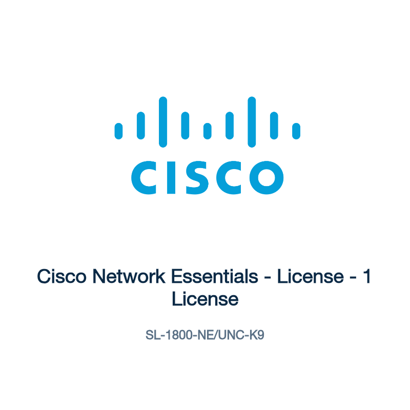 SL-1800-NE/UNC-K9: Cisco Network Essentials