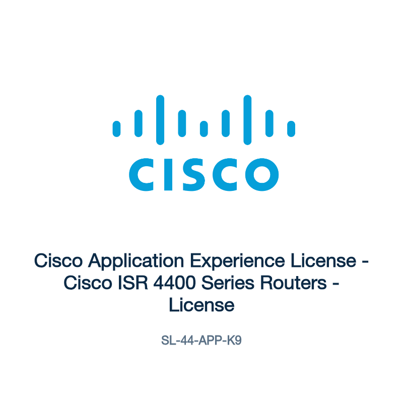 SL-44-APP-K9: Cisco Application Experience License