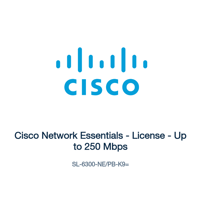 SL-6300-NE/PB-K9=: Cisco Network Essentials