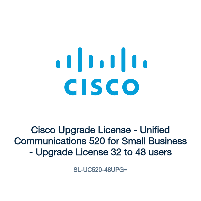 SL-UC520-48UPG=: Cisco Upgrade License