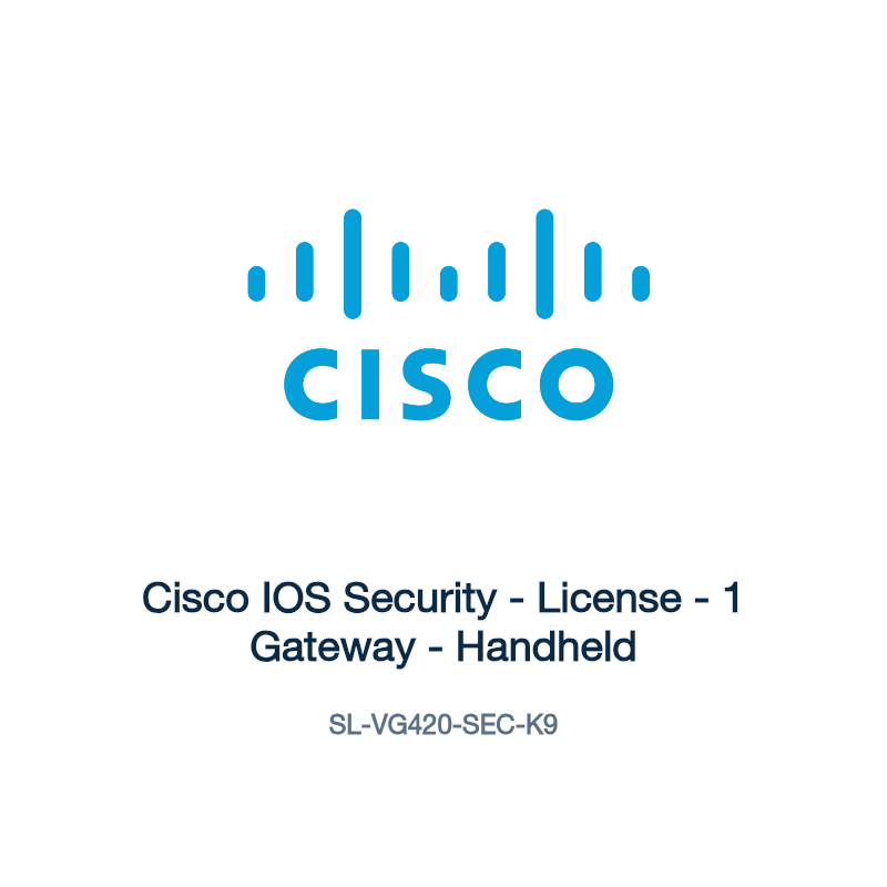 SL-VG420-SEC-K9: Cisco IOS Security