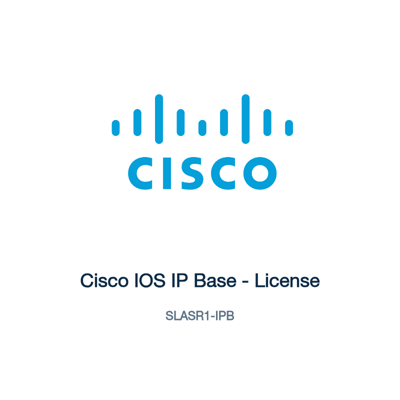 SLASR1-IPB: Cisco IOS IP Base