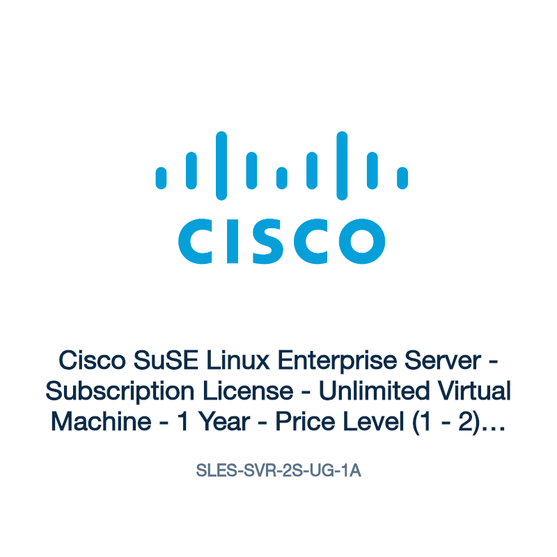 SLES-SVR-2S-UG-1A: Cisco SuSE Linux Enterprise Server