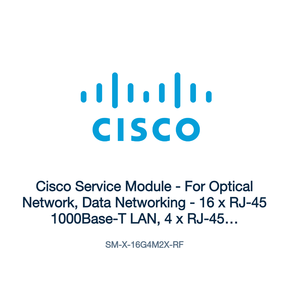 SM-X-16G4M2X-RF: Cisco Service Module