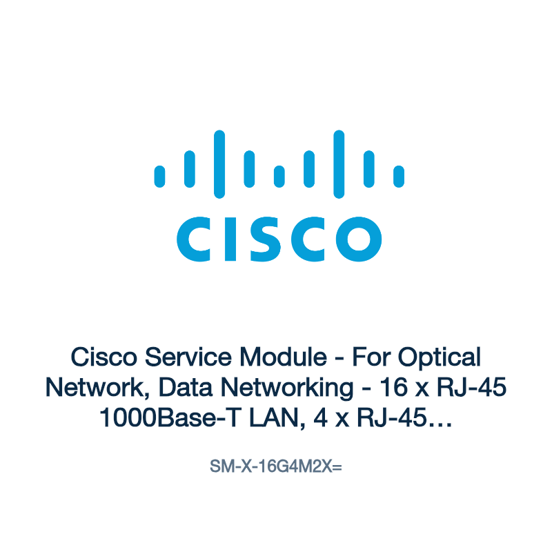 SM-X-16G4M2X=: Cisco Service Module