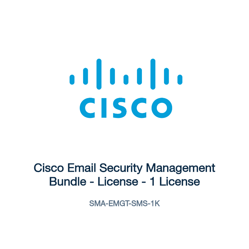 SMA-EMGT-SMS-1K: Cisco Email Security Management Bundle