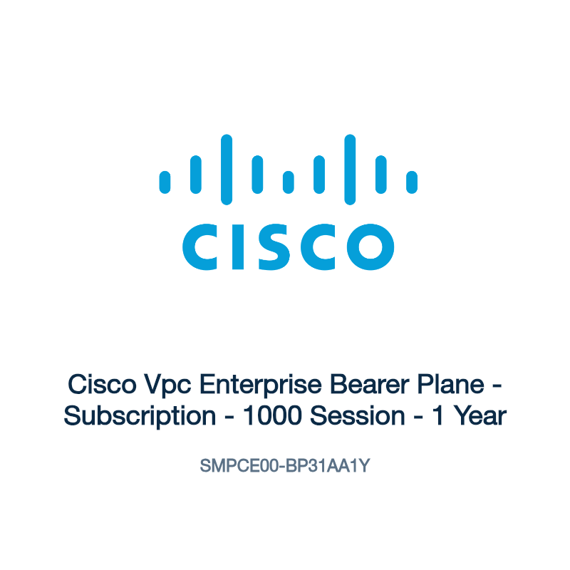 SMPCE00-BP31AA1Y: Cisco Vpc Enterprise Bearer Plane
