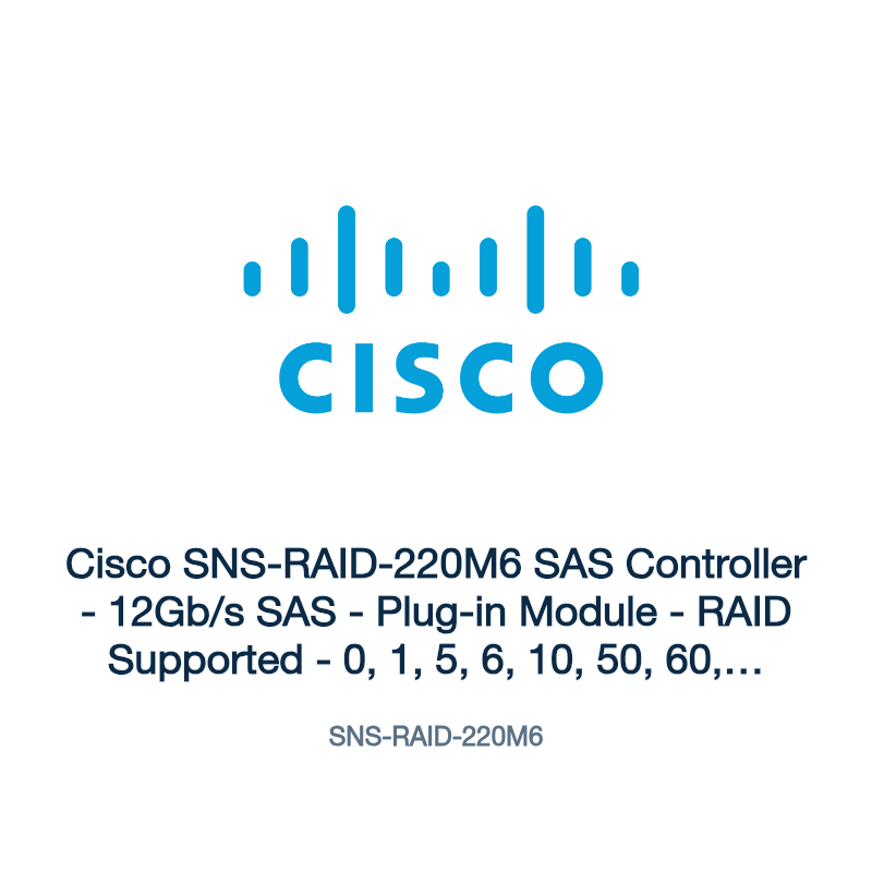 SNS-RAID-220M6: Cisco SNS-RAID-220M6 SAS Controller