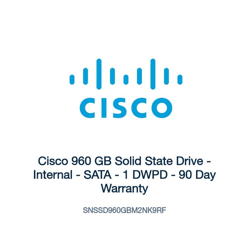 SNSSD960GBM2NK9RF: Cisco 960 GB Solid State Drive