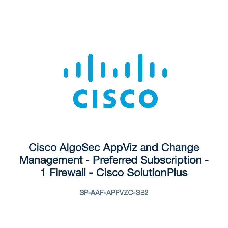 SP-AAF-APPVZC-SB2: Cisco AlgoSec AppViz and Change Management