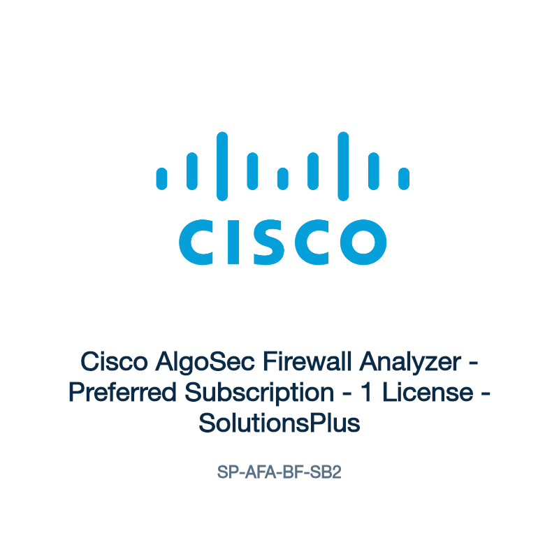 SP-AFA-BF-SB2: Cisco AlgoSec Firewall Analyzer