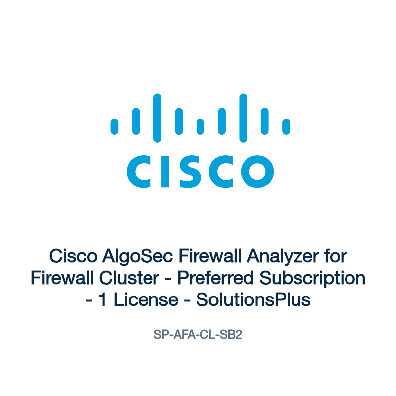SP-AFA-CL-SB2: Cisco AlgoSec Firewall Analyzer for Firewall Cluster