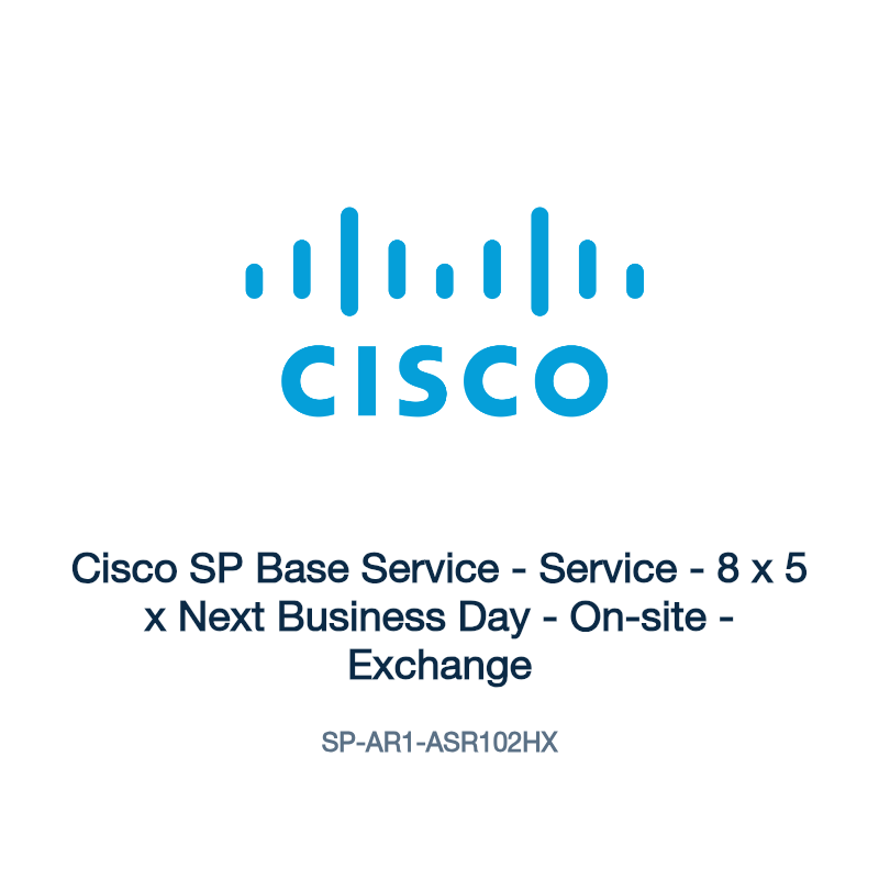 SP-AR1-ASR102HX: Cisco SP Base Service