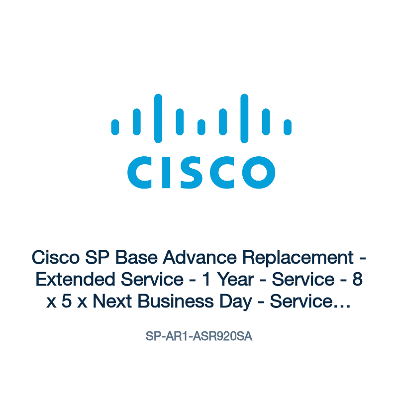 SP-AR1-ASR920SA: Cisco SP Base Advance Replacement