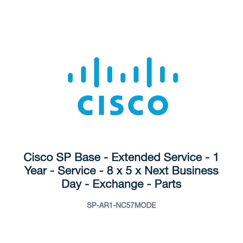 SP-AR1-NC57MODE: Cisco SP Base - Extended Service - 1 Year - Service