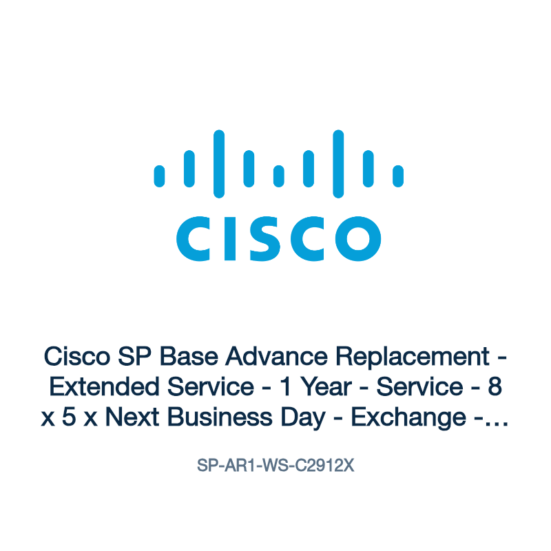 SP-AR1-WS-C2912X: Cisco SP Base Advance Replacement