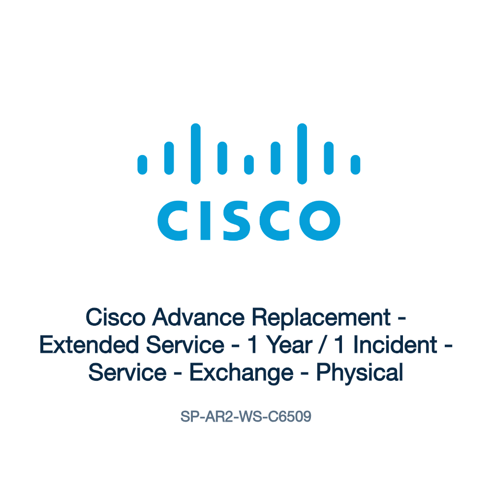 SP-AR2-WS-C6509: Cisco Advance Replacement
