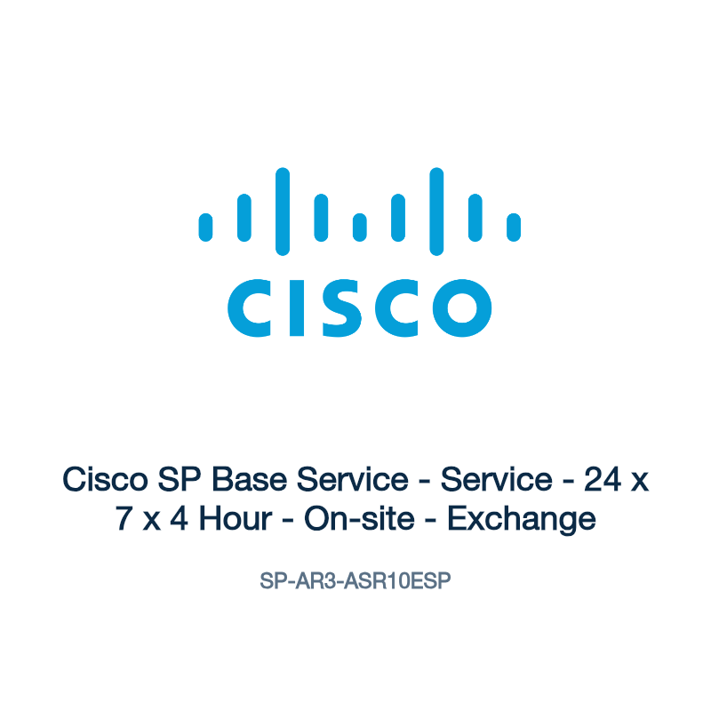 SP-AR3-ASR10ESP: Cisco SP Base Service