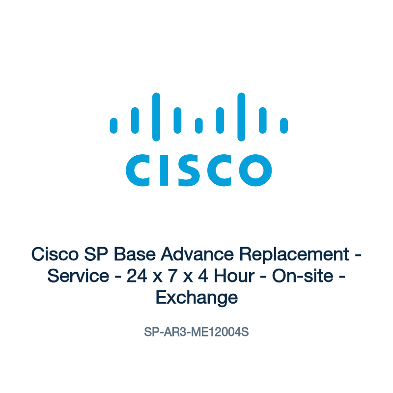 SP-AR3-ME12004S: Cisco SP Base Advance Replacement