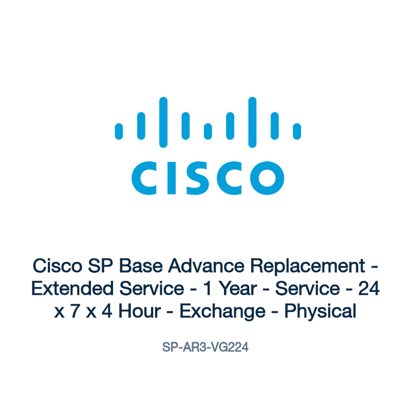 SP-AR3-VG224: Cisco SP Base Advance Replacement