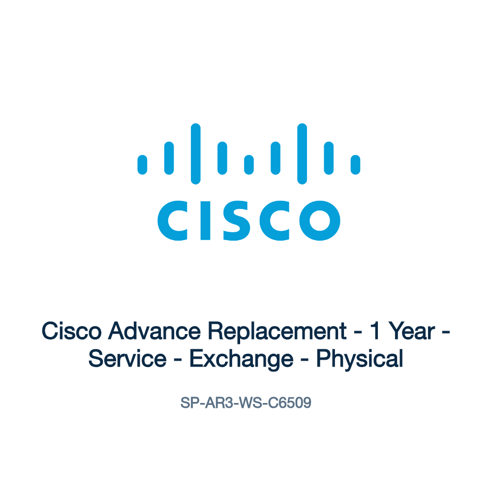 SP-AR3-WS-C6509: Cisco Advance Replacement