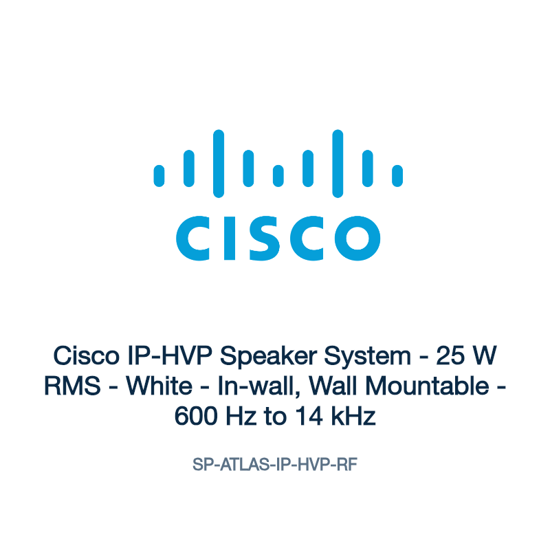 SP-ATLAS-IP-HVP-RF: Cisco IP-HVP Speaker System