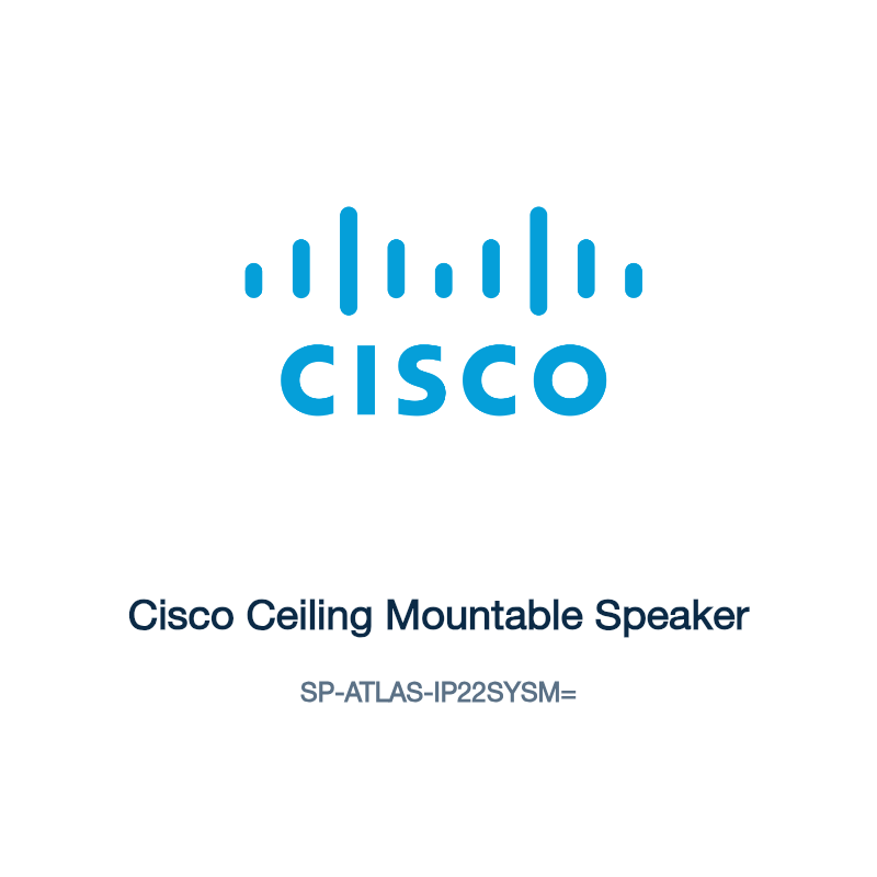 SP-ATLAS-IP22SYSM=: Cisco Ceiling Mountable Speaker
