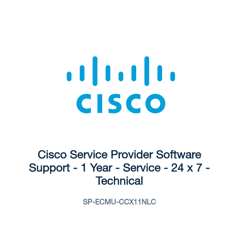 SP-ECMU-CCX11NLC: Cisco Service Provider Software Support