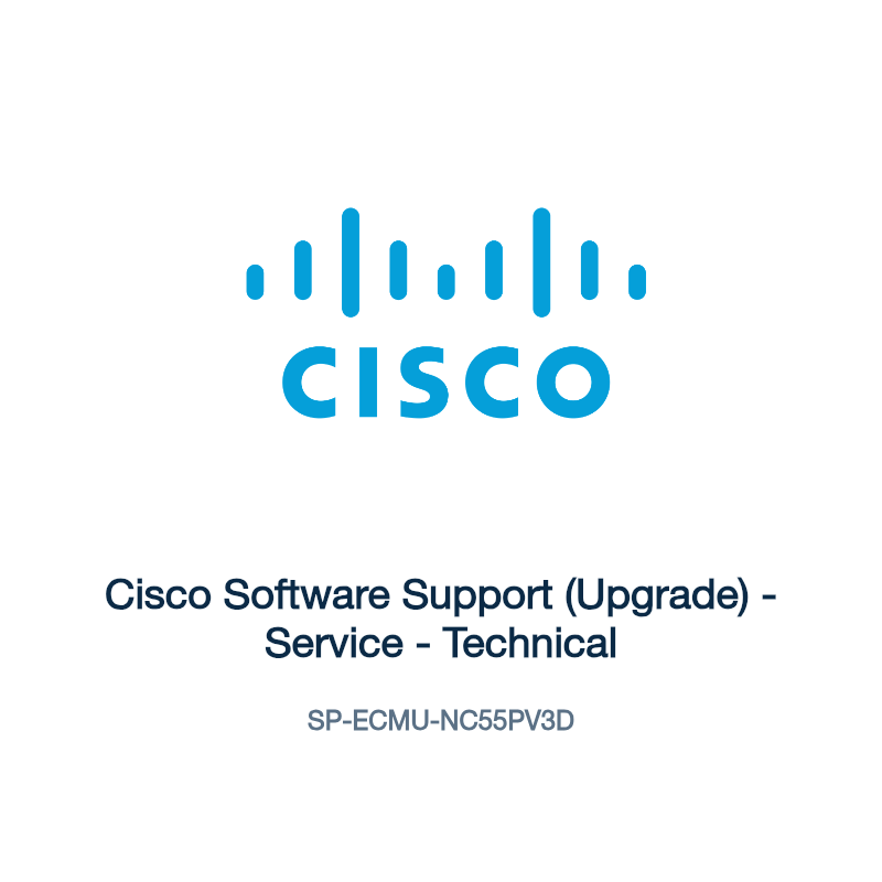 SP-ECMU-NC55PV3D: Cisco Software Support (Upgrade)