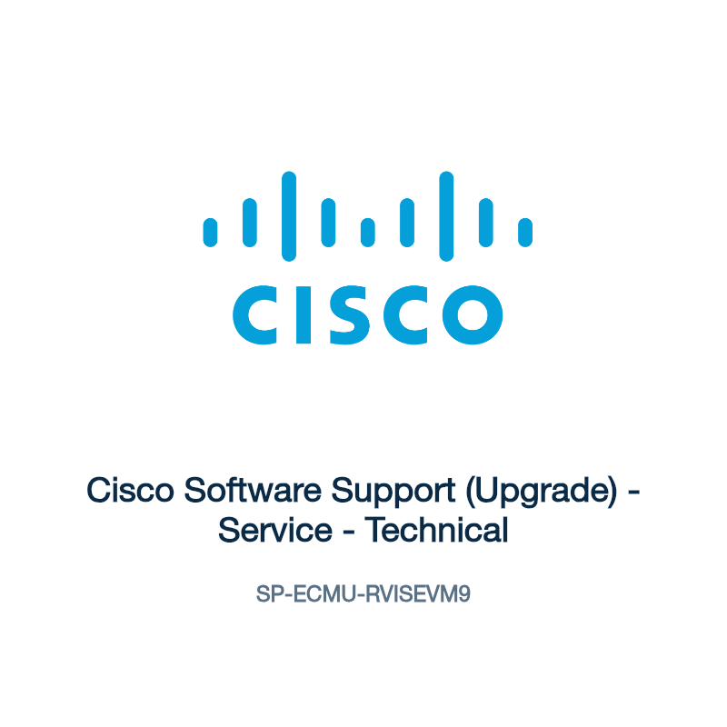 SP-ECMU-RVISEVM9: Cisco Software Support (Upgrade)