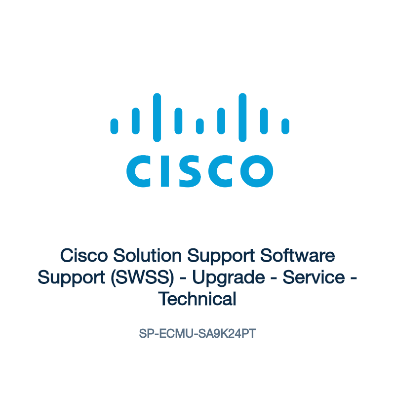 SP-ECMU-SA9K24PT: Cisco Solution Support Software Support (SWSS)